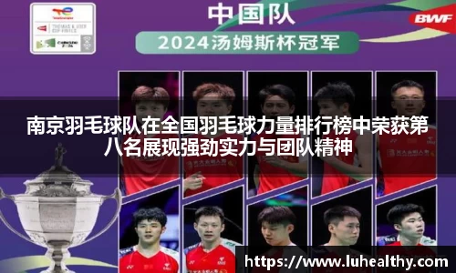 南京羽毛球队在全国羽毛球力量排行榜中荣获第八名展现强劲实力与团队精神